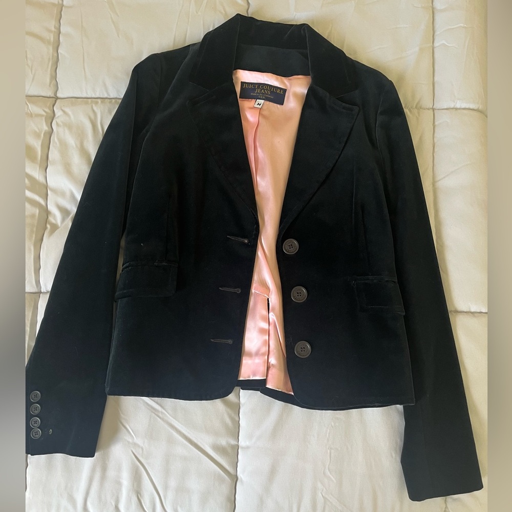 Velvet Juicy Couture Blazer